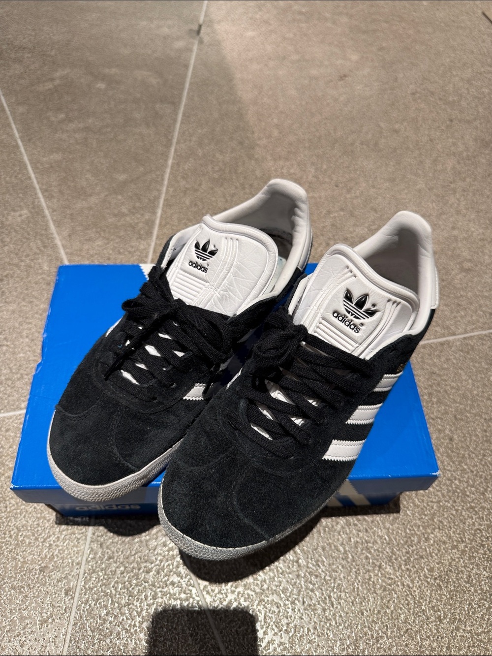adidas Black & White Suede Classic Sneakers